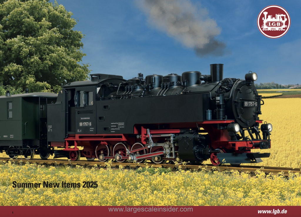 LGB G Scale Summer New Items 2025 / LGB Spur G Sommer Neuheiten 2025