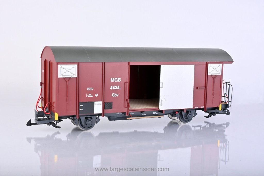 MK Modells 2m Scale 1:22,5 Scale Boxcar Gb Gbv MGB