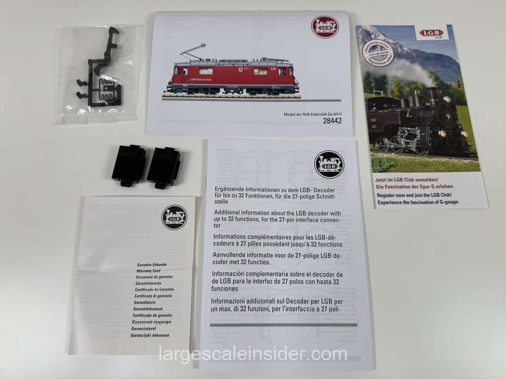 LGB 28442 RhB Ge 4/4 II 632 Zizers