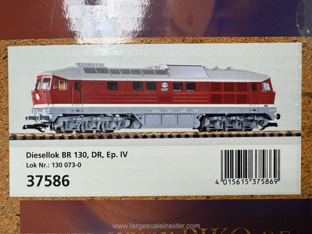 PIKO G 37586 BR 130 Ludmilla DR IV