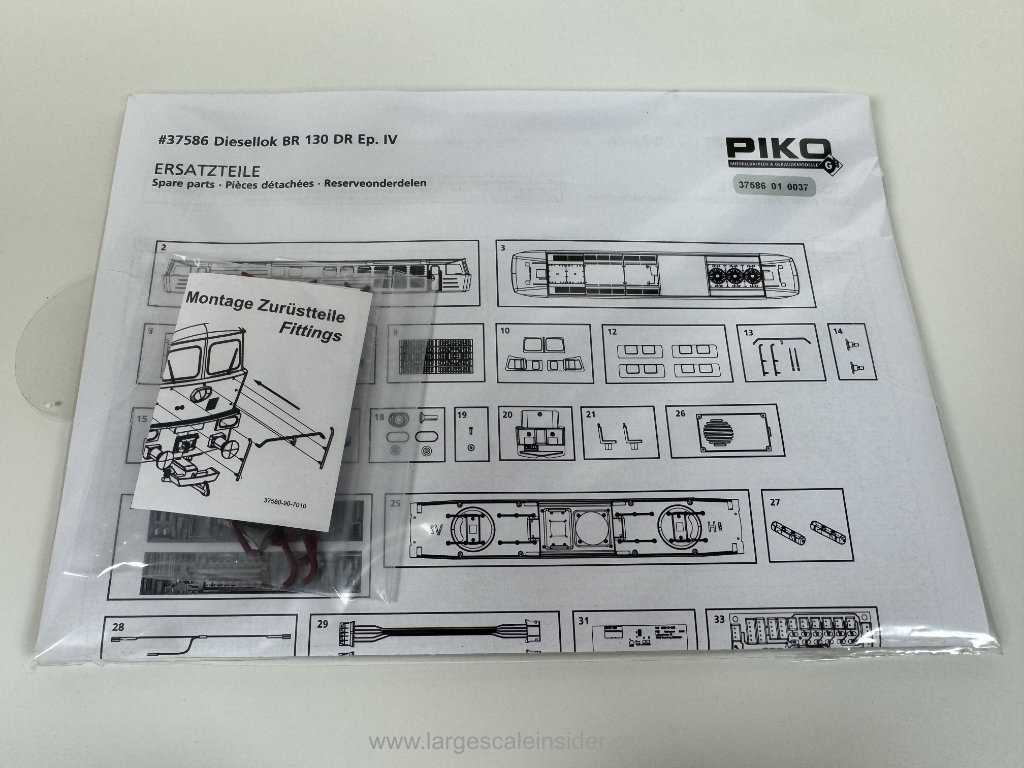 PIKO G 37586 BR 130 Ludmilla DR IV
