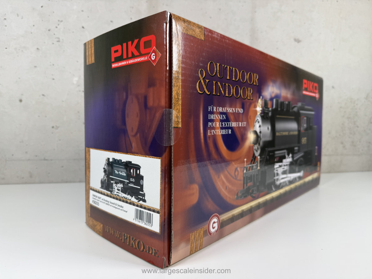 PIKO G 38255 D&RGW Saddle Tank Steam Locomotive