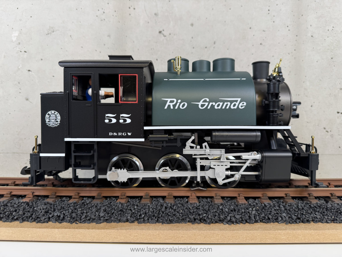 PIKO G 38255 D&RGW Saddle Tank Steam Locomotive