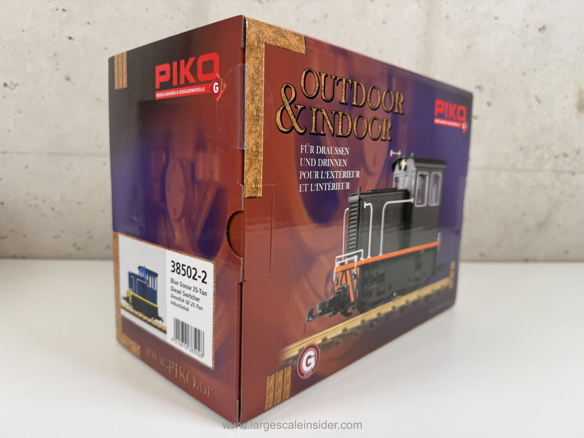 PIKO G 38502 GE 25 Ton Track Power